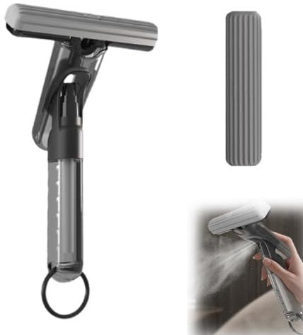 Mini trapeador en aerosol for limpieza de encimeras, mini trapeador autoexprimible con aerosol, trapeador de esponja Quickie, trapeador en aerosol con agua, mini trapeador autoexprimible portátil for