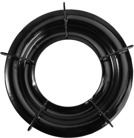 UTHCLO Supporto in Ferro Per Fornello a Gas Antiscivolo, Griglia Per Pentole e Wok, Accessorio Cucina Resistente Per Controllo Calore in Uso Domestico
