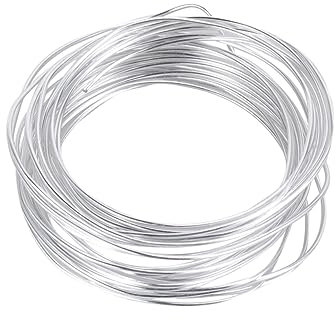 ULDIGI 1stück Biegsamer Aluminiumdraht Für Puppenskelett Modellbau Und Bastelarbeiten Silber Flexibel Und Rostfrei Für Handwerk