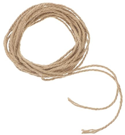 YARNOW Natural Sisal Cat Scratching Rope for DIY Cat Tree, Thick Replacement Twine for Scratcher Posts, Home Decor Accessory
