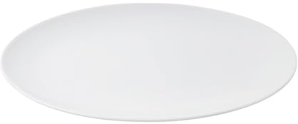 Holst Porzellan AI 135 B1 Lot de 3 assiettes ovales en porcelaine 35 x 24 cm Alina 2ème choix Blanc 35 x 23,5 x 2,5 cm