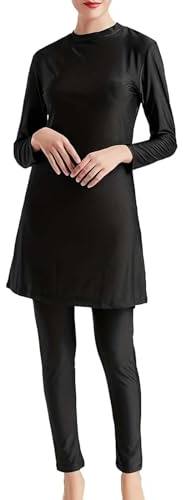 Bastwahl Burkini Maillot Transbronzant Femme Islamique Musulmans Couverture Complète Séchage Rapide Robe Ensemble Long Natation Été Floral Print Manches Courtes Beachwear Bathing Suits 3 Pièces1