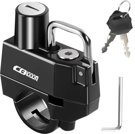 Bloqueo De Casco Candados Antirrobo para Casco De Motocicleta para CB1000R CB 1000 R(with Logo)