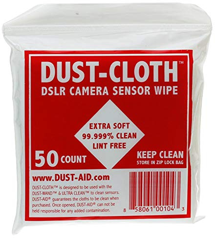 DUST-AID Cloth 10 x10 Kamera Sensor Reinigungspapier