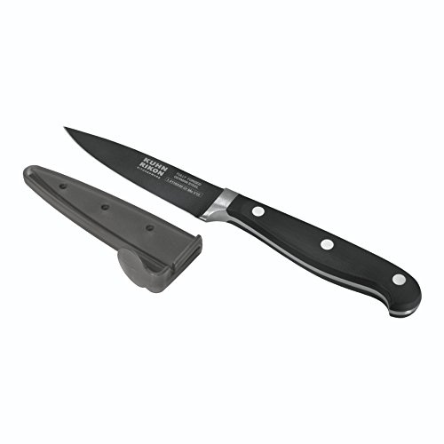 KUHN RIKON 36060 Noir Rüstmesser geschmiedet, schwarz