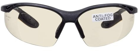 voltX 'Constructor' (Espejo, dioptría +2.00) Gafas de Seguridad con aumento total de lente (no bifocal), incluye cordón con tope regulable + Lente UV400 con recubrimiento antivaho
