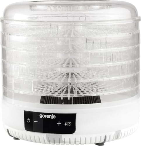 Gorenje FDK500GCW Déshydrateur automatique avec embouts réglables en hauteur et minuteur - Blanc
