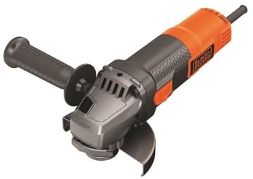 Black + Decker Einhand-Winkelschleifer 125mm 900 Watt, Koffer - BEG220K-QS