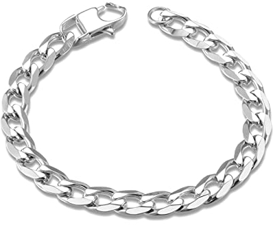 Aotiwe Freundschaftsarmband Herren, Armbänder für Herren Gold Einfaches Fahrradarmband 8mmx21cm Edelstahl
