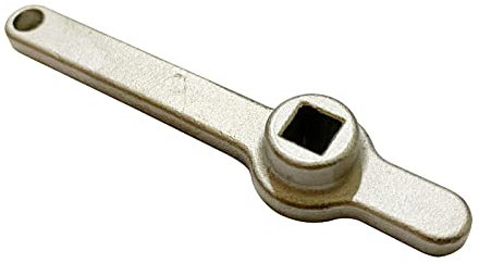 Heater Bleed Key,Air Outlet Handle, Radiator Key,Bleed Key Plumbing Tools,Air Plumbing Key Handles Stainless Steel,Universal for All Radiators-5mm,Made of Stainless Steel Metallic Silver