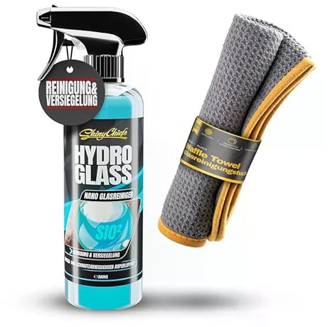 ShinyChiefs CERAMIC GLASS CLEANER Set - 500ml inkl. Mikrofasertuch