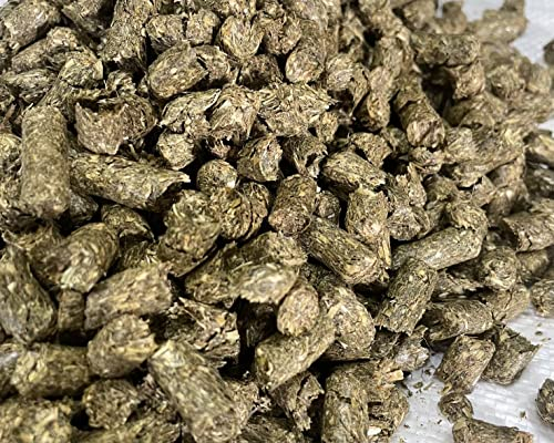 OrganicPearl Strohpellets | Einstreu halbfest gepresst, im Jutesack 8mm, 17kg