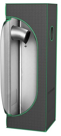 YUENFONG Growzelt Grow Tent Grow Zelt für Pflanzen, Zuchtzelt Growschrank Gewächshaus Box, Indoor Growbox Growroom für Pflanzen Blumen Gemüse, 40×40×120cm