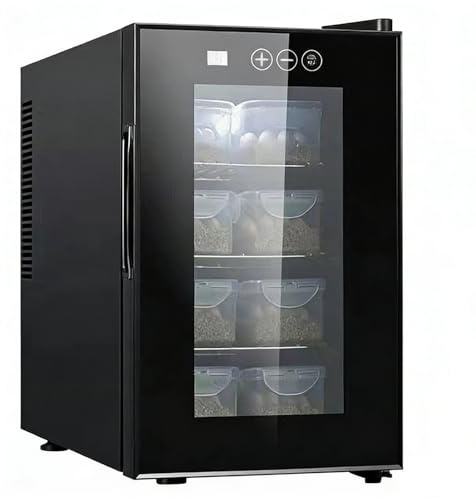 Incubatrice per rettili per uova da cova con schermo LED, raffreddamento e riscaldamento 10-40 °C, controllo della temperatura per tartaruga, lucertola, serpente