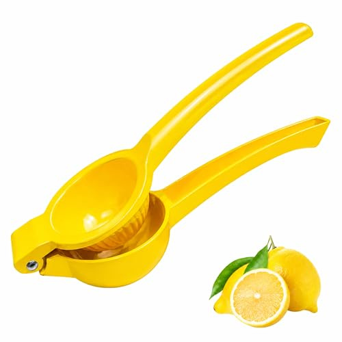 KINMIRA Lemon Squeezer – Heavy Duty Manual Juicer, Premium Food-Grade, Maximum Juice Extraction, Ergonomic Non-Slip Handles, Dishwasher Safe Hand Juicer for Homemade Juice, Cocktails & Cooking