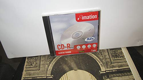 Imation CD-R 52x 700MB (10) CD-R 700MB 10pieza(s) - CD-RW vírgenes (CD-R, 700 MB, 10 Pieza(s), 120 mm, 80 min, 52x)