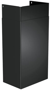 Franke 112.0285.288 Steel Chimney Cover, Black