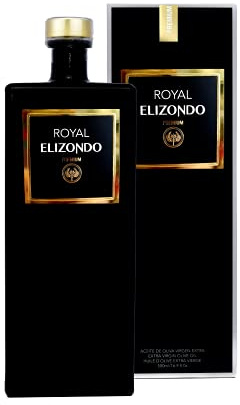ELIZONDO - Natives Olivenöl Extra PREMIUM ROYAL, Novemberernte, Gourmet EVOO, Flasche 500ml