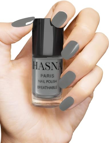 HASNA PARIS - Nagellack Halal - Éco-Responsable - Glanz und langanhaltend - einfach eine Applikation - 6ml (NUDE ROSA)