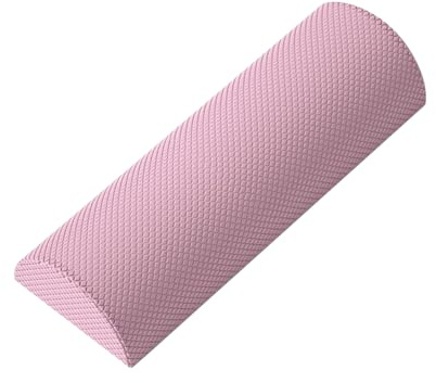 Rodillo de Espuma de Media Caña Semicircular con Relieve Bajo | Rodillo De Estiramiento Para Yoga Fitness, Yoga, Pilates, Rehabilitación, Equilibrio, Flexibilidad, Core, Recuperació