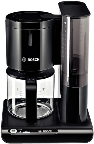 Bosch Kaffekokare Styline Svart - Volymsensor - Droppstopp - Avkalkningsprogram - Avtagbar Vattentank - Automatisk Avstängning - Termoskanna - TKA8013
