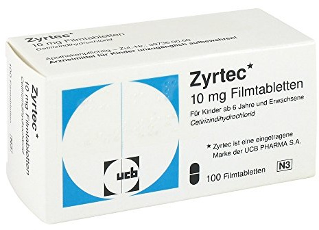 ZYRTEC Filmtabletten 100 St