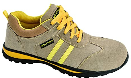 WOLFPACK LINEA PROFESIONAL Bota Deportiva, Calzado De Seguridad. Modelo Tomcat, S1P, Talla Nº41