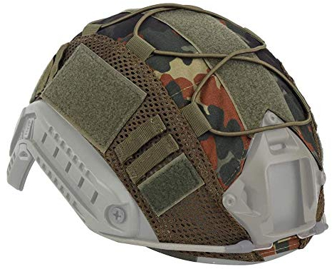 Apofly 1PC Helmüberzug Mesh-Helm Zubehör für Outdoor-Airsoft Paintball-Gang-Tarnung