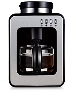 BKWJ 58 0ML Pequeñas máquinas de café, máquinas de espresso automáticas, CoffeeMaker combinan con la fabricación de café de filtro para la oficina en casa, 600W