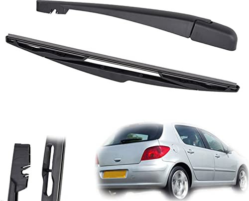 WEHOMY 14 Heckscheibenwischerblatt & Arm Set Kit Für Peugeot 307 2001 2002 2003 2004 2005 2006 2007 2008 Heckscheibenwischer