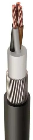 2.5mm SWA Steel Wire Armoured 3 Core Outdoor Cable, 6943X, Cut to Size (2.5mm SWA, 5 Metres)