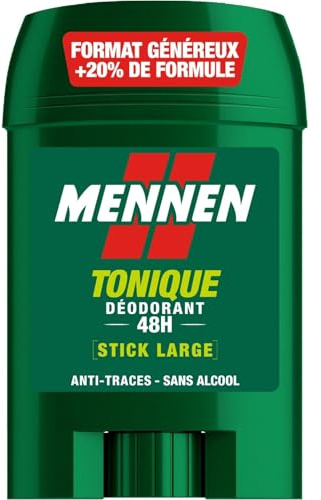 MENNEN – Déodorant Stick Homme Fraîcheur Intense, Protection Longue Durée et Sensation Tonique - Lot de 3 - vendu par Lot