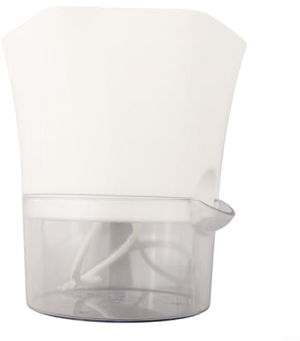 Vaso per piante autoirrigante trasparente con funzione di conservazione dell'acqua, materiale plastico resistente, traspirante e riutilizzabile (S)