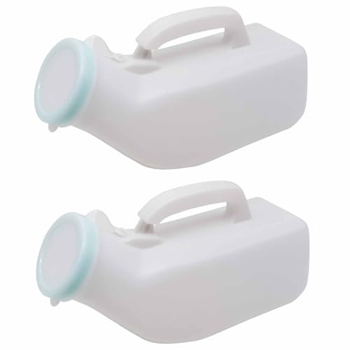 urinflaska, Urinflaskor, Bärbara urinaler for män, Spillsäker 1200 ml for sjukhus, inkontinens, utomhus, bil, resor