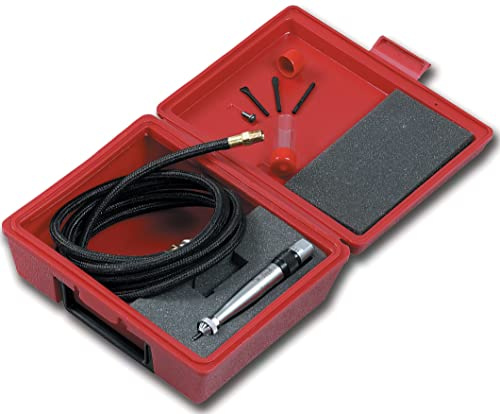 Chicago Pneumatic CP9361-1 Kit - Engraving Pen Air Scribe, 1/8 Inch (3 mm), Hex Shank, Rolling Throttle, 13500 Blow Per Minute, Use with Stencils on Metal & Glass