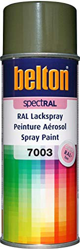 belton spectRAL Lackspray RAL 7003 moosgrau, glänzend, 400 ml - Profi-Qualität