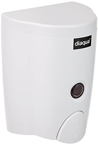 DIAQUA 45130100 Seifenspender Smart mit Tesa Powerstrips, weiß