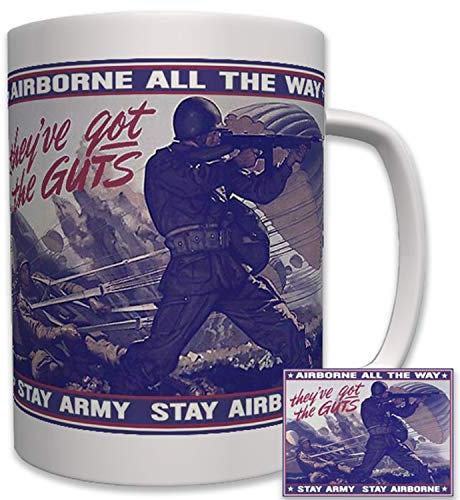 airborne all the way they've got the guts stay army stay airborne - Tasse #6923