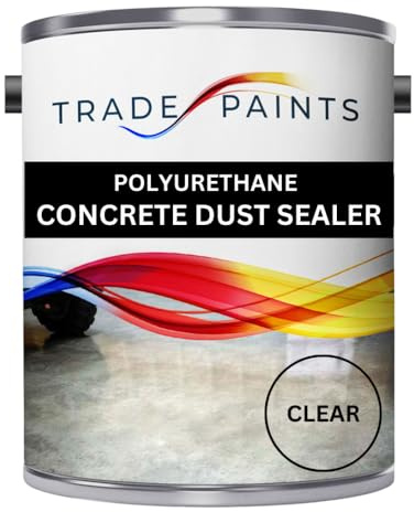 Polyurethane Concrete Floor Sealer – Durable Protective Coating for Garages, Workshops & Industrial Floors, Oil & Chemical Resistant 5L