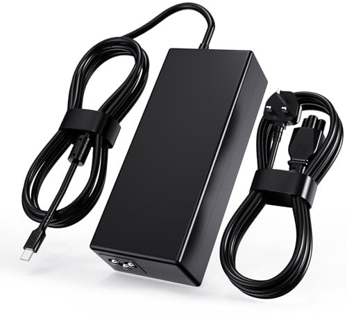 Vanzflow 45W USB C Chromebook Charger Laptop Fast Charging Power Adapter,Widely Compatible with HP Dell Lenovo Acer Asus Samsung Google and More Type-C Charging Notebook Supply Cord