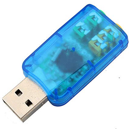 USB 2.0 Virtual External Mic Speaker 3D 5.1 Channel PC Sound Card Adapter for 2000 / XP