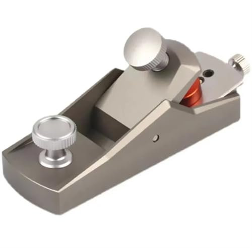Cepilladora de mano pequeña para carpintería de madera, mini cepilladora de mano de aleación de aluminio, plano de fondo plano, plano de corte de madera, herramientas de carpintero, cepilladoras de