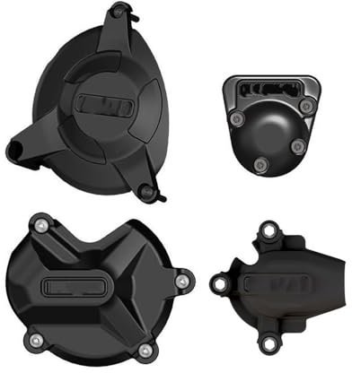 ZHANGTONG Stator Abdeckung Motor kurbelgehäuse Motorschutz Für S1000R 2009–2016 Für S1000RR 2009–2016 Motorabdeckung Motorrad-Schutzhüllen Schutzhüllen-Set