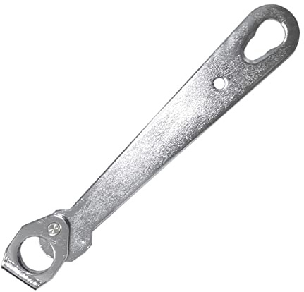 Verbesserter Elektrodenentfernungsschlüssel, Karbonstahl, Elektrodenschlüssel, Reparaturwerkzeug, 26,5 cm Länge, D10-22/24