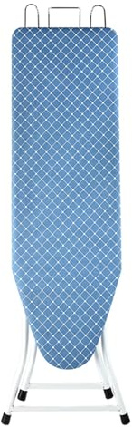 Mesa Planchar Plegable con Soporte para Plancha, Tabla Planchar de Acero Engrosado con Almohadillas de Plástico para Estudio de Costura, Salas de Estar, 106x30cm