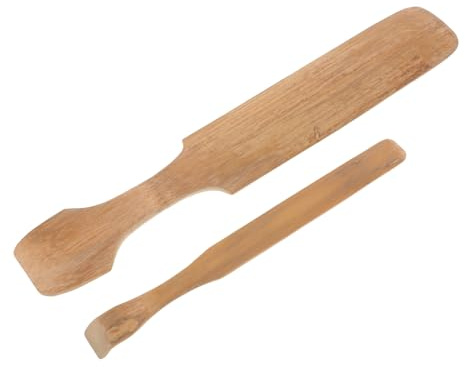 ULTECHNOVO 2 Paletas de Arcilla y Precisión Artesanal Diseño Ergonómico Fáciles de Mantener de Madera para Cerámica Ideales para Talleres y Clases de Alfarería
