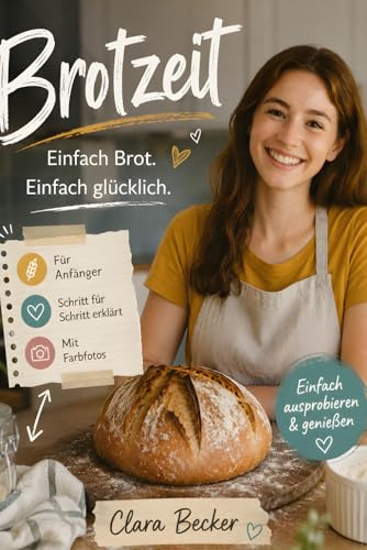 Brotzeit: Das liebevoll gestaltete Brotbackbuch für Anfänger – einfache Rezepte, Grundteige und Tipps für dein erstes selbst gebackenes Brot.