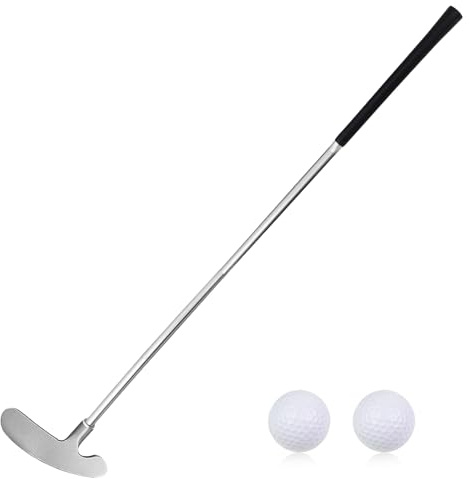 Putter da golf regolabile leggero per uomini, donne e bambini, putter a due vie con albero in lega di alluminio, mazze da golf perfette per casa, ufficio e pratica sul campo da golf