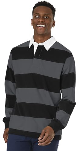 Charles River Apparel Herren Classic Rugby Shirt Hemd (1er Pack)