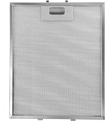 SPARES2GO Metal Mesh Filter for Cooke & Lewis/B&Q/CATA Cooker Hood Extractor Fan Vent (Non-Universal, Silver, 318 x 258 mm)